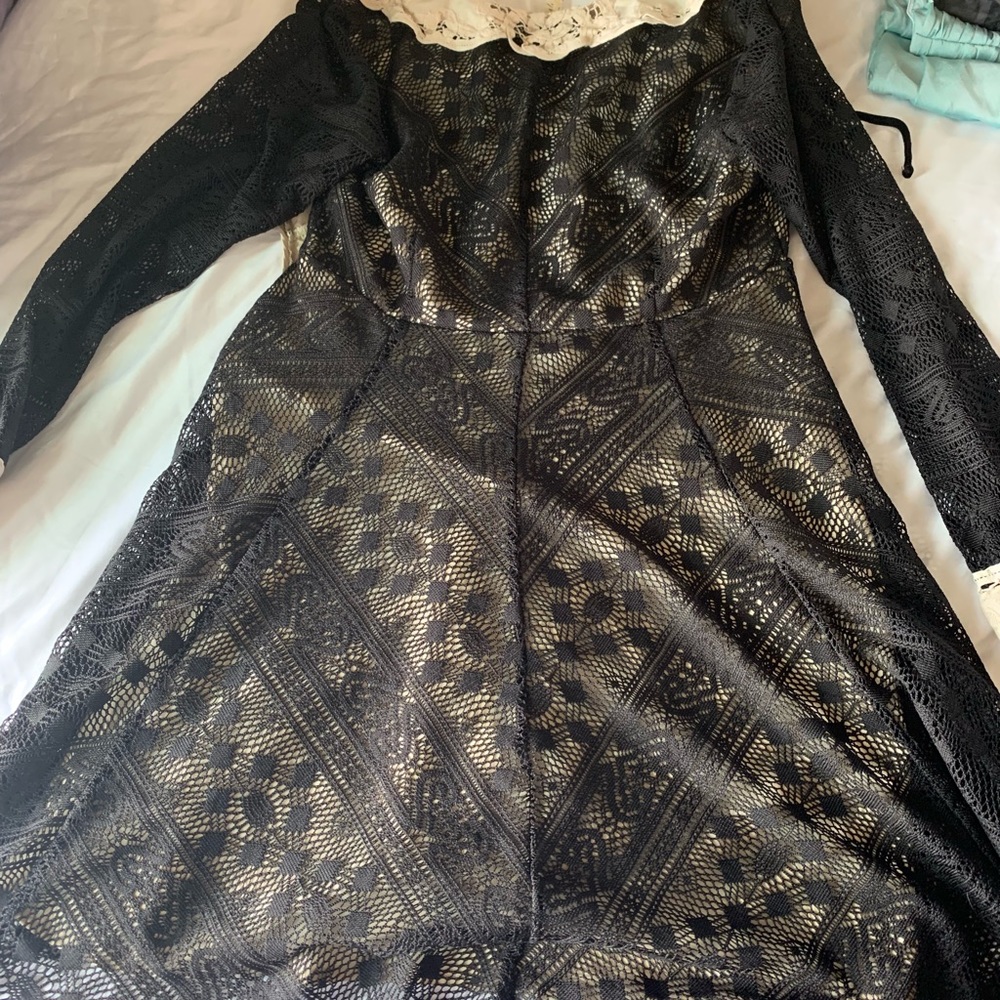 Black Lace Dress